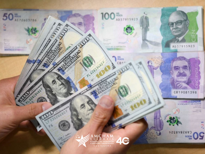 Peso colombiano, la moneda que más se aprecia en el mundo frente al dólar con 19%