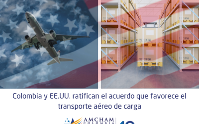 Colombia y EE.UU. ratifican el acuerdo que favorece el transporte aéreo de carga