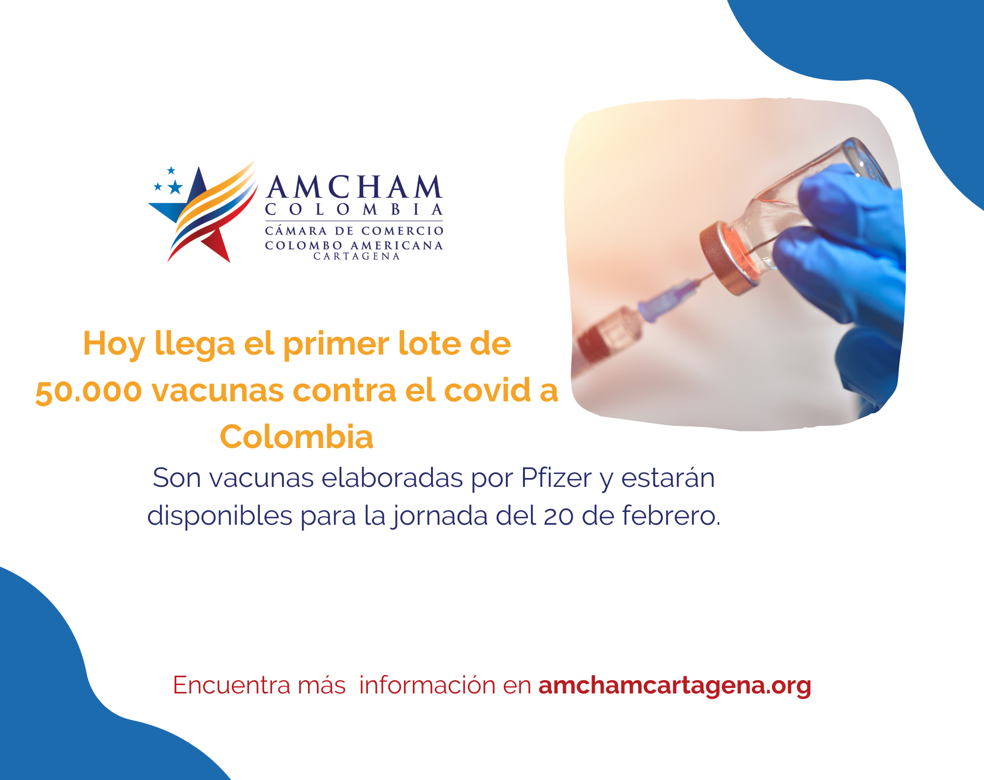 Hoy Llega El Primer Lote De 50 000 Vacunas Contra El Covid A Colombia