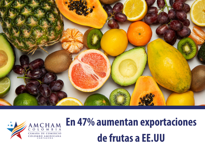 En 47% aumentan exportaciones de frutas a EE.UU