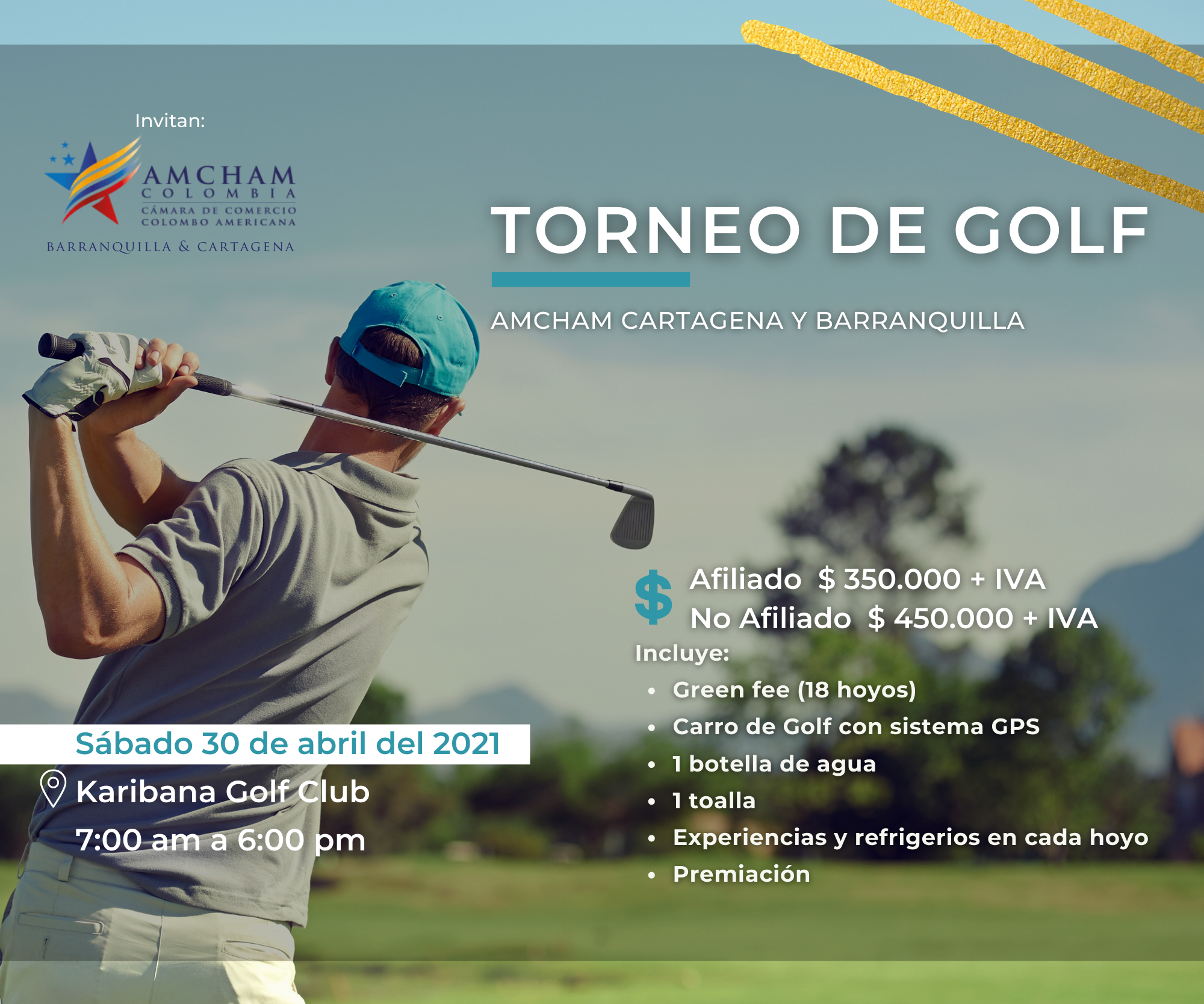 Torneo de Golf AmCham Cartagena