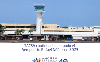 SACSA continuaría operando el Aeropuerto Rafael Núñez en 2023