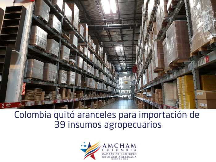 Colombia quitó aranceles para importación de 39 insumos agropecuarios