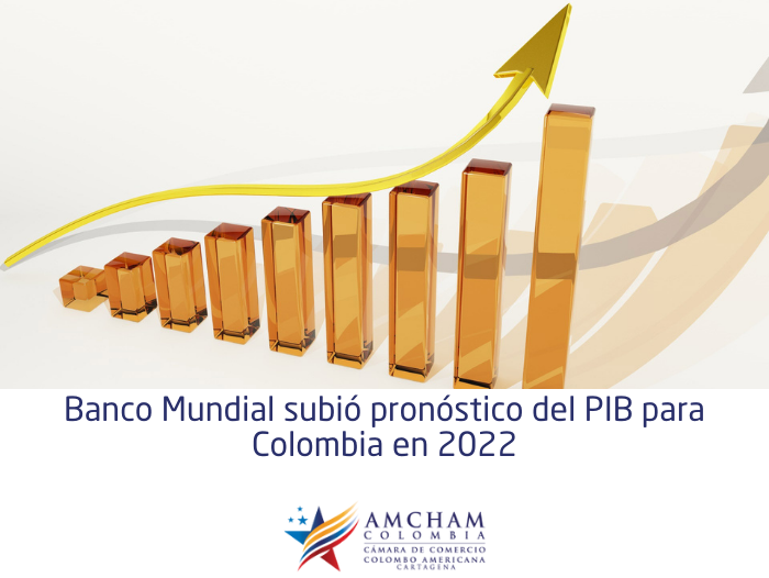 Banco Mundial subió pronóstico del PIB para Colombia en 2022