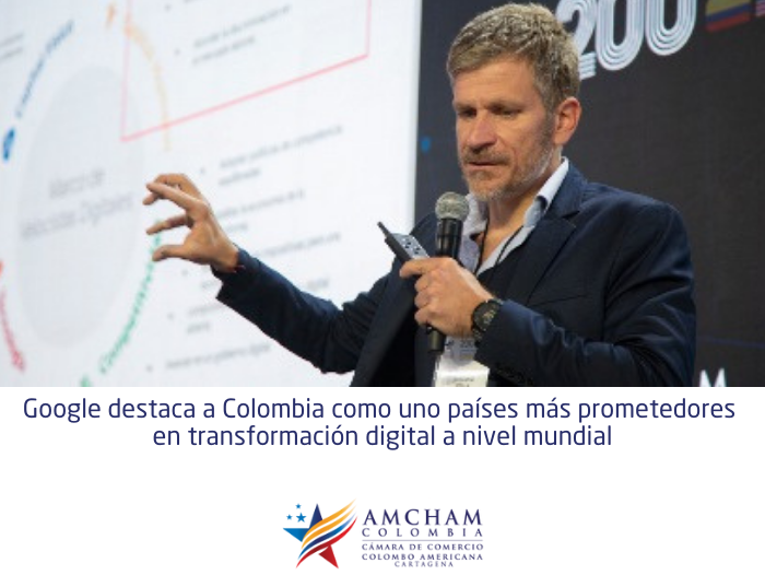 Google destaca a Colombia como uno países más prometedores en transformación digital a nivel mundial