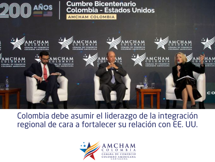 Colombia debe asumir el liderazgo de la integración regional de cara a fortalecer su relación con EE. UU. 