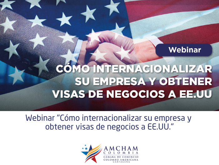 Webinar “Cómo internacionalizar su empresa y obtener visas de negocios a EE.UU.”