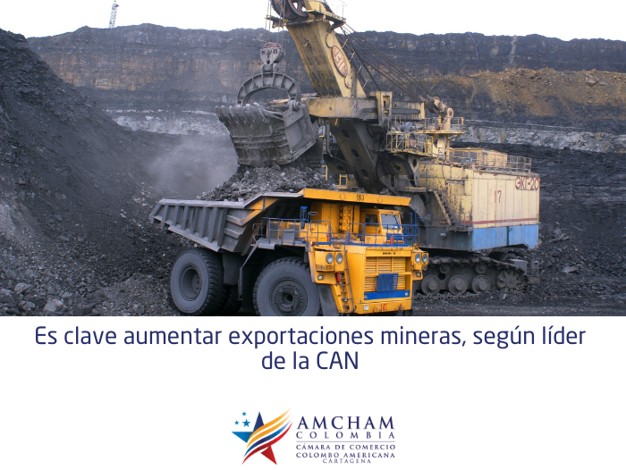 Es clave aumentar exportaciones mineras, según líder de la CAN