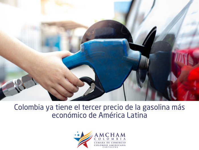 Colombia ya tiene el tercer precio de la gasolina más económico de América Latina
