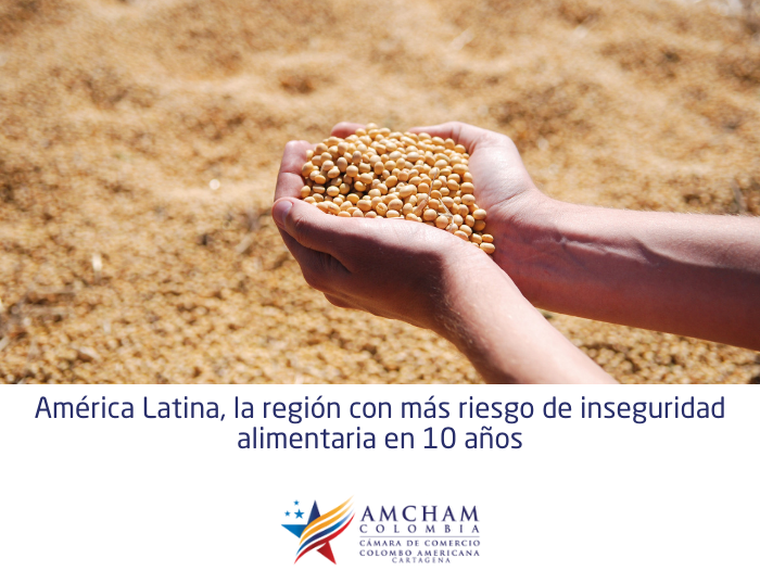 América Latina, la región con más riesgo de inseguridad alimentaria en 10 años