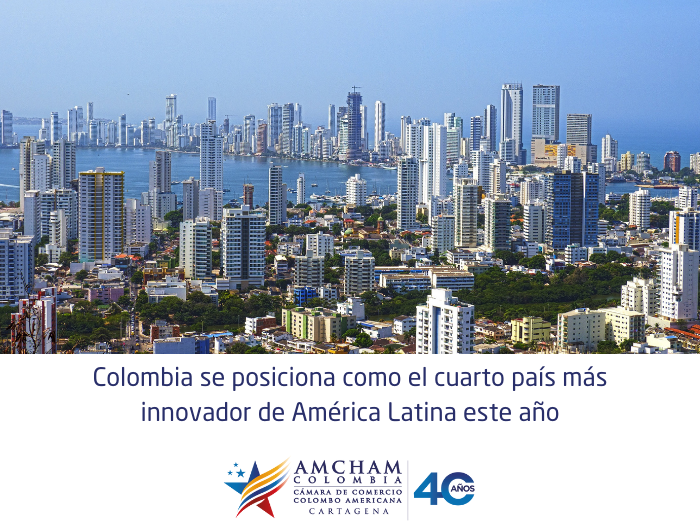 Colombia se posiciona como el cuarto país más innovador de América Latina este año