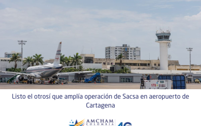 Listo el otrosí que amplía operación de Sacsa en aeropuerto de Cartagena