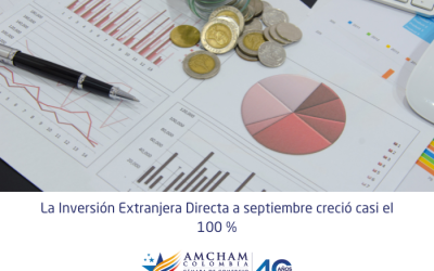 La Inversión Extranjera Directa a septiembre creció casi el 100 %