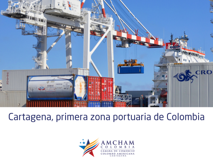 Cartagena, primera zona portuaria de Colombia