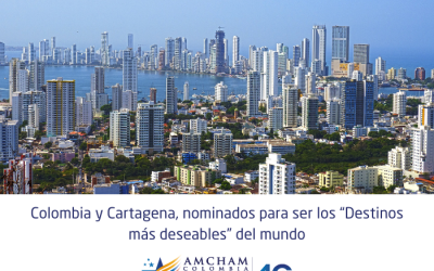 Colombia y Cartagena, nominados para ser los “Destinos más deseables” del mundo