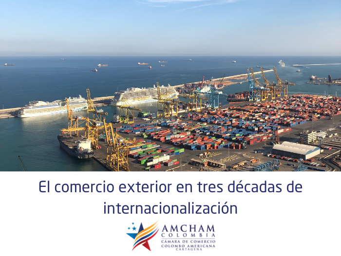El comercio exterior en tres décadas de internacionalización