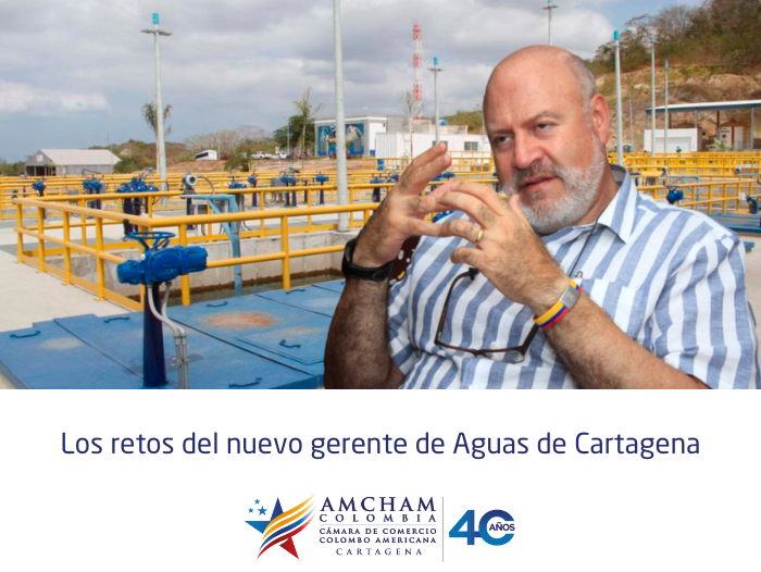 Los retos del nuevo gerente de Aguas de Cartagena