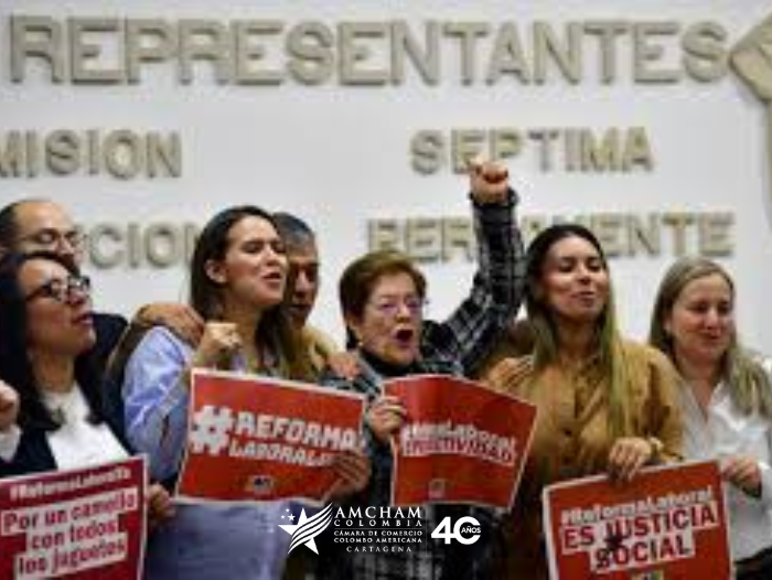 Reforma laboral se radicó en Plenaria de la Cámara y se alista para el segundo debate