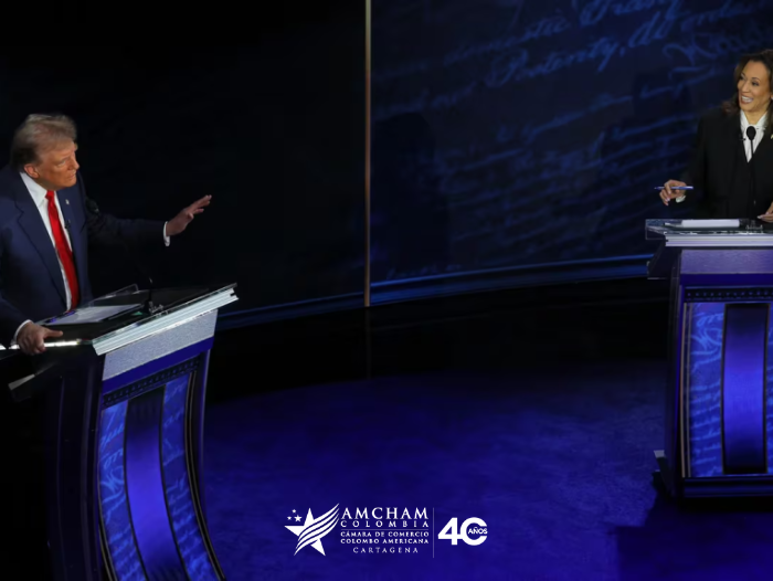 Harris y Trump protagonizaron un debate caliente sobre economía, aborto e inmigración, tres temas claves que preocupan al votante indeciso