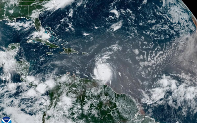 ¡Atención! El huracán Beryl empezará a alejarse hoy del territorio nacional